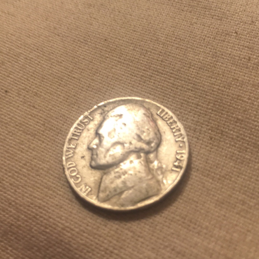 Rare 1941 *No Mint Mark* Nickel